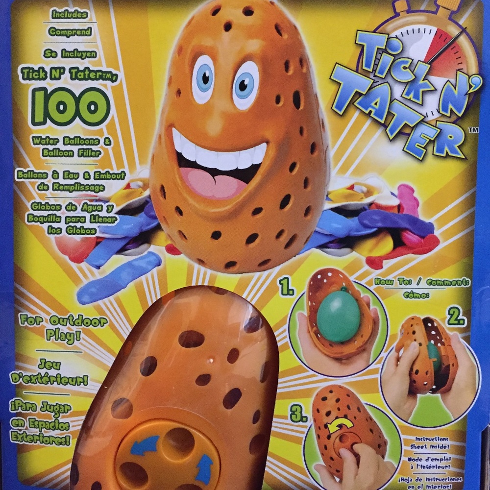 Outside TickN’Tater HotPotato WaterBalloon GameNIB